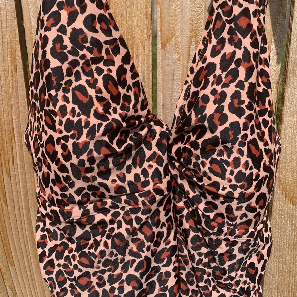 Leopard swimsuit one piece